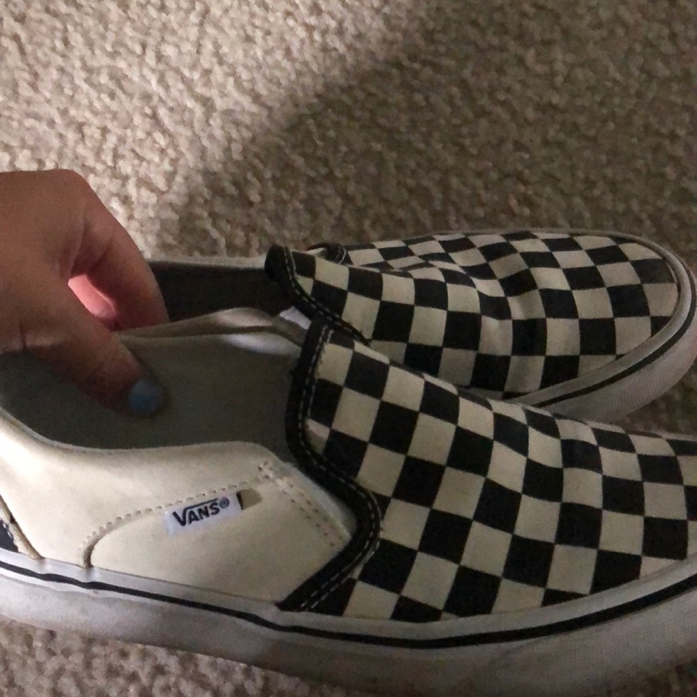Checkered Vans Size: 6.5